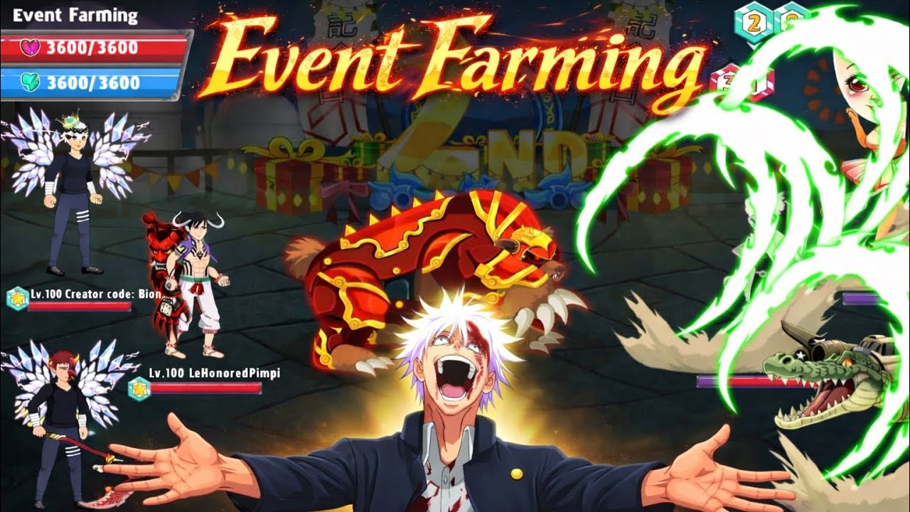 Tenno : Ultimate Ninja Rpg Event Farming 