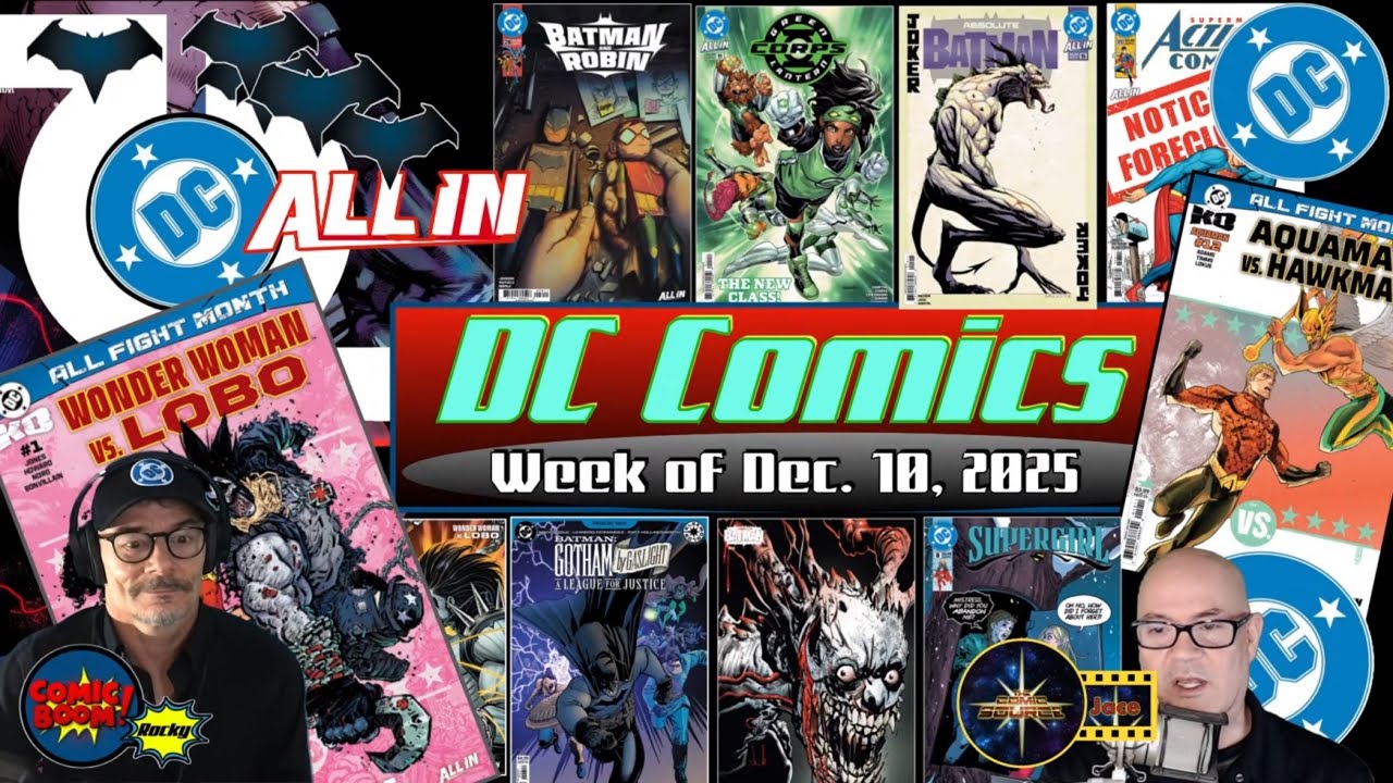 DC Comics - Dec 10/25- Absolute Batman 15; Aquaman v. Hawkman; Wonder Woman v. Lobo!