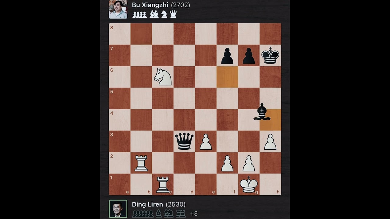 Ding Liren vs Bu Xiangzhi • Maotai Prince Cup Kings, 2009