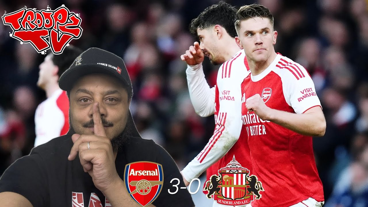 Arsenal 3-0 Sunderland | Troopz Match Reaction | VIKTOR GYÕKERES IS GONNA WIN US THE LEAGUE!!