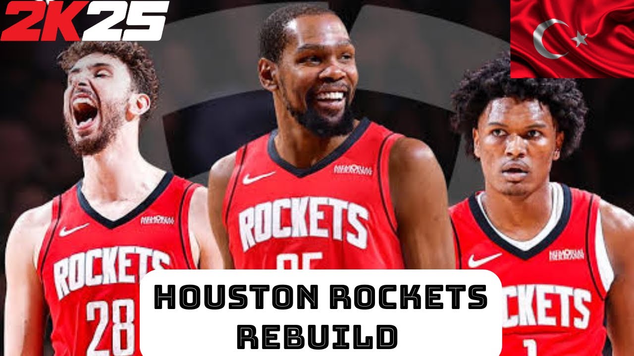 Yeni Sezon Kadrosuyla Gerçekçi Houston Rockets Rebuild | NBA 2K25