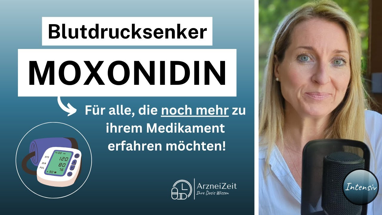 Moxonidin Intensiv ➡️Alles, was Sie zu Ihrem Blutdrucksenker wissen sollten!