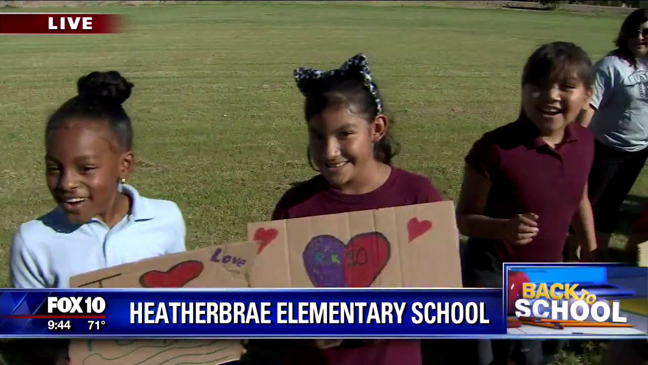 Cory goes to Heatherbrae Elementary School