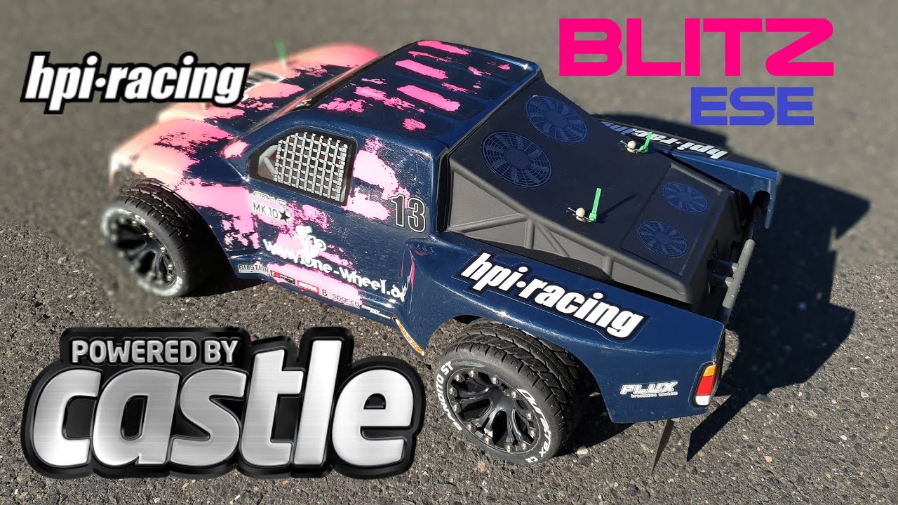 HPI Blitz ESE powered by Castle Sidewinder
