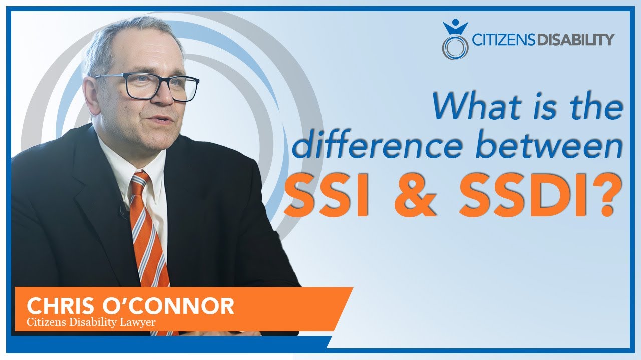 What Is The Difference Between SSI And SSDI?