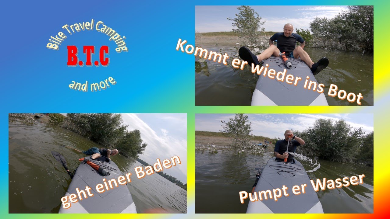 Ititwit X500 Kajak wie kommt man zurück ins Boot ?