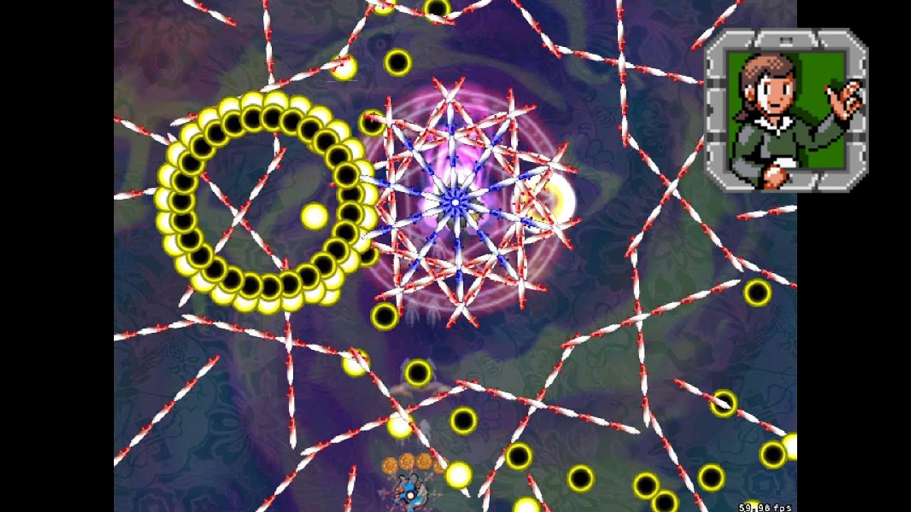Experiment #354: β∀∩三†τモ by Miransu Uwabami (Danmakufu ph3)