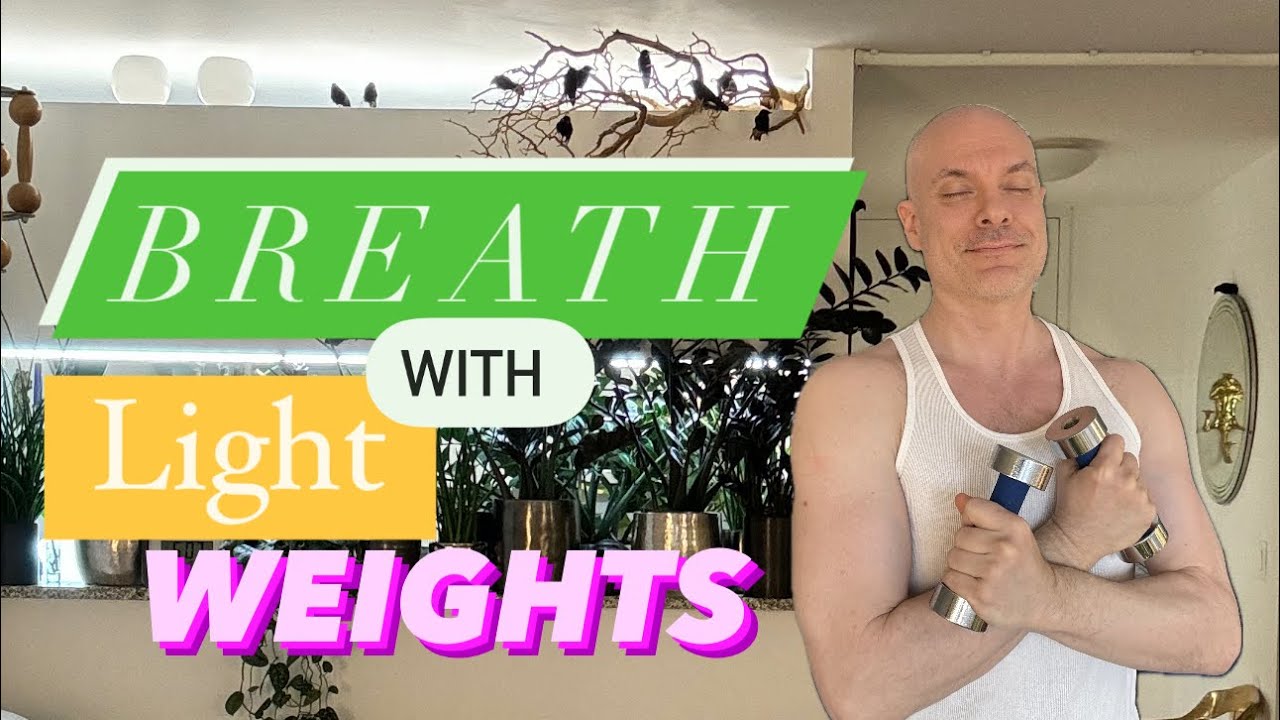 Using pair of light weights and Specific Breathing Patterns we stimulate and enliven our entire body