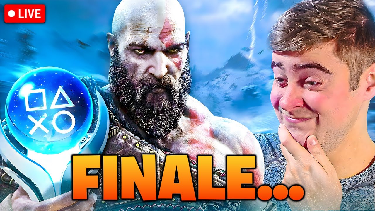 STREAM ENDS WHEN I PLATINUM GOD OF WAR RAGNAROK