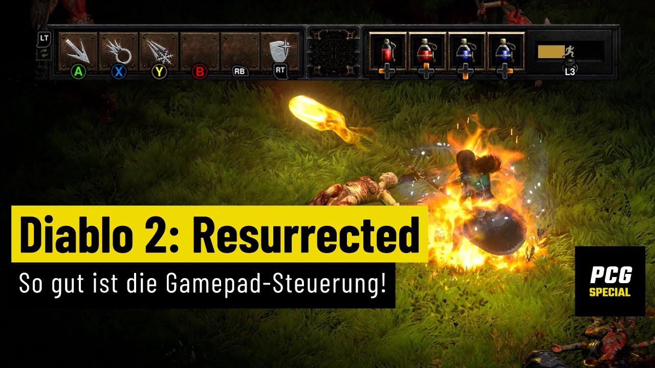 Diablo 2: Resurrected | Bericht aus der Alpha: So gut ist die Gamepad-Steuerung