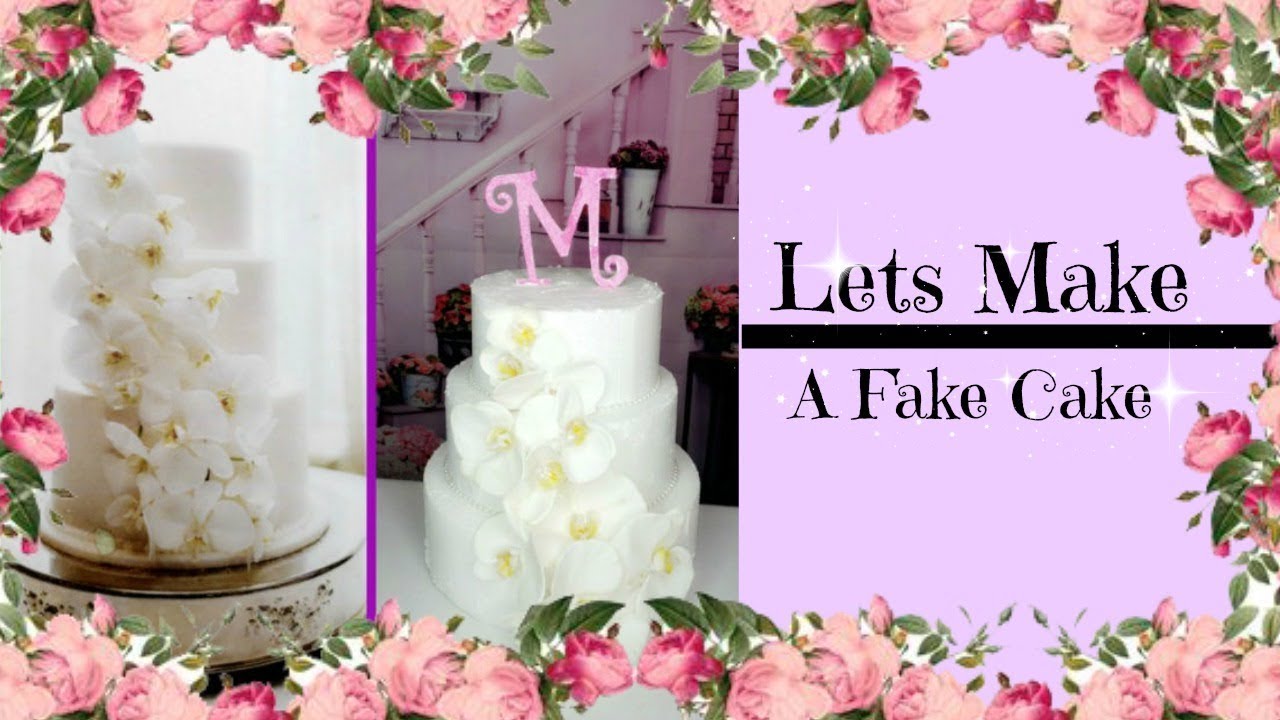 LETS MAKE A FAKE CAKE | BALLING ON A BUDGET