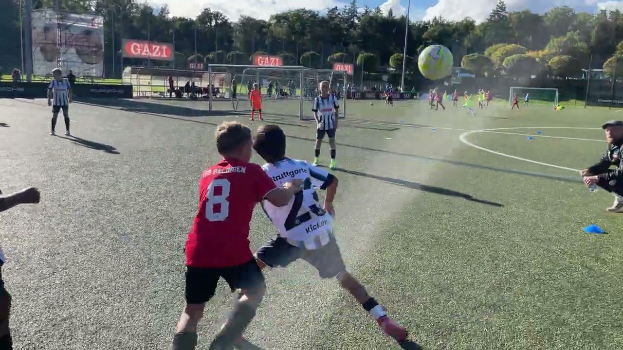 Halbfinale -Turnier in Stuttgart Kickers Cup, TSG Balingen U11 vs SV Stuttgarter Kickers Blau U11