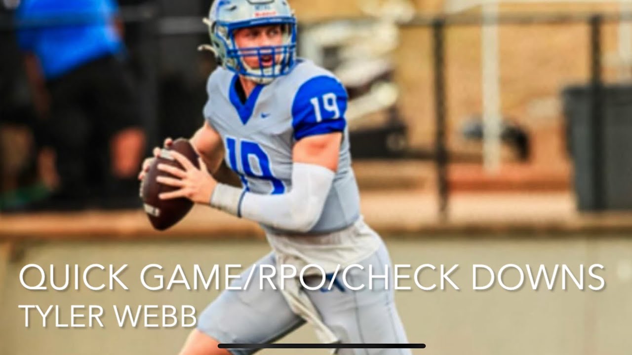 Quick Game/RPO/Check Down highlights 