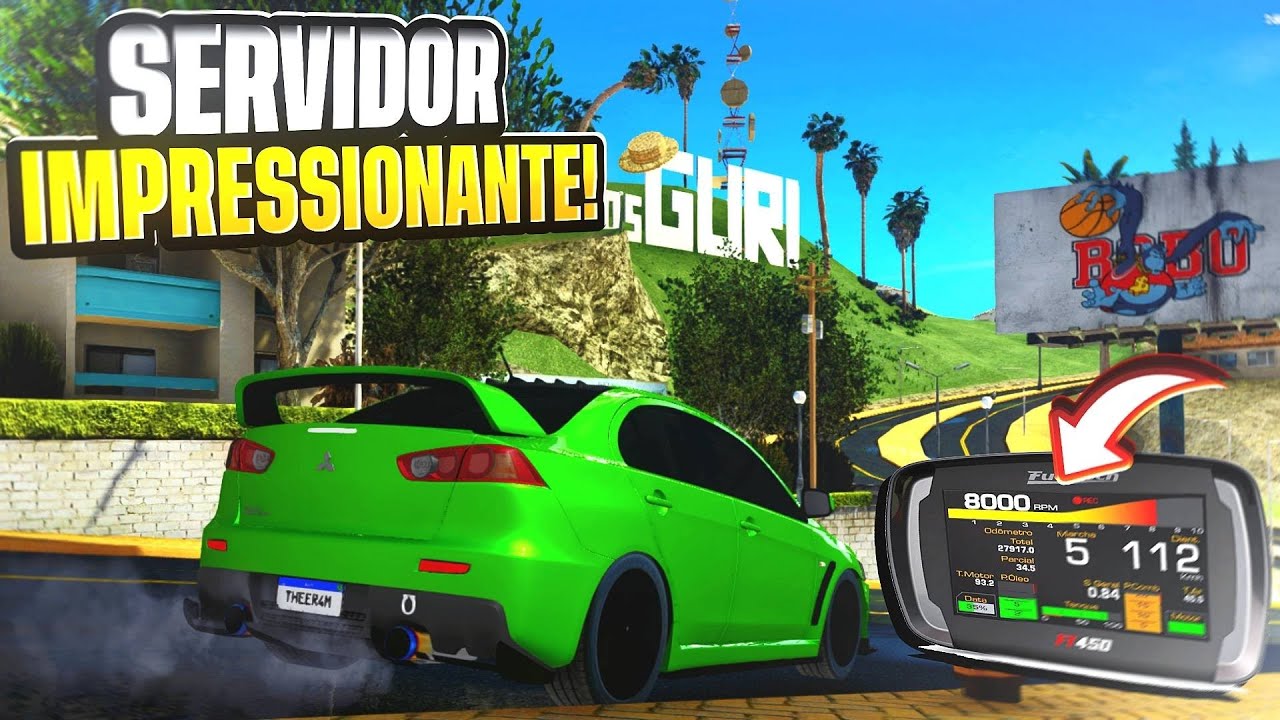 JOGUEI NO SERVIDOR DE UM YOUTUBER E ME IMPRESSIONEI! (MUITO BOM) - GTA SAMP ANDROID/PC