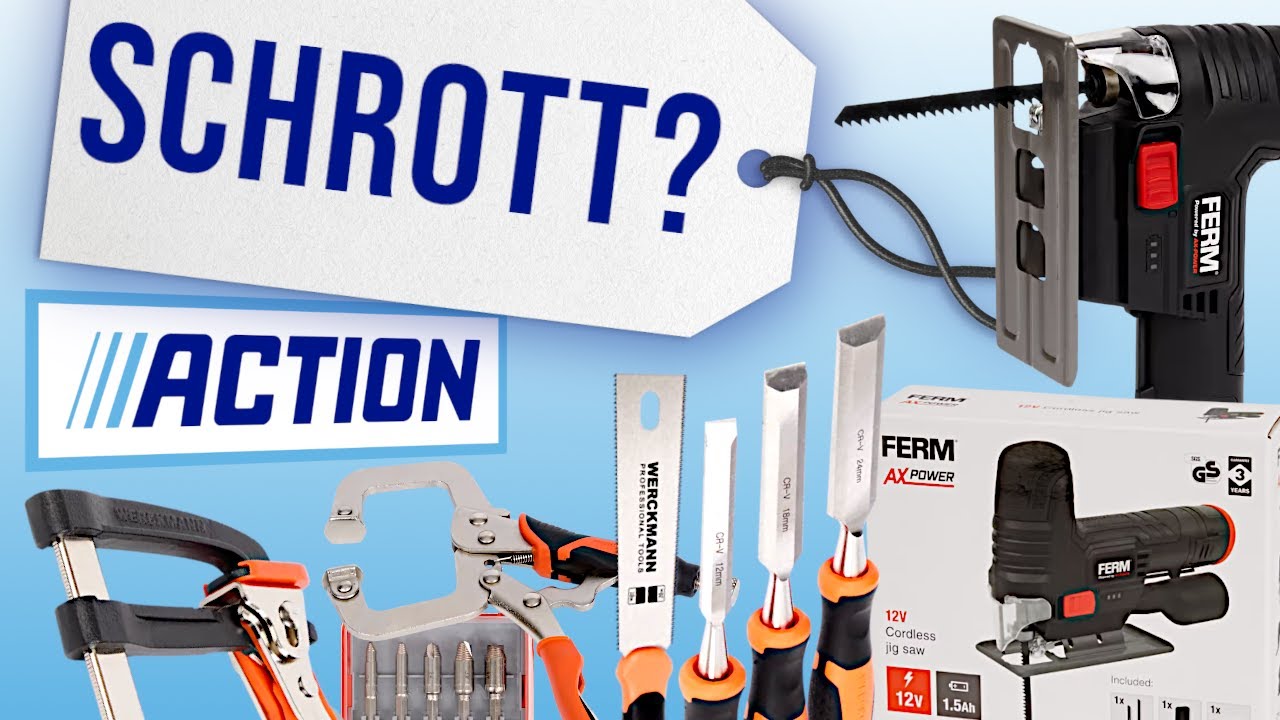 Günstiges WERKZEUG bei ACTION gekauft 🙈! Ein drittes Mal! Lohnt sich das?