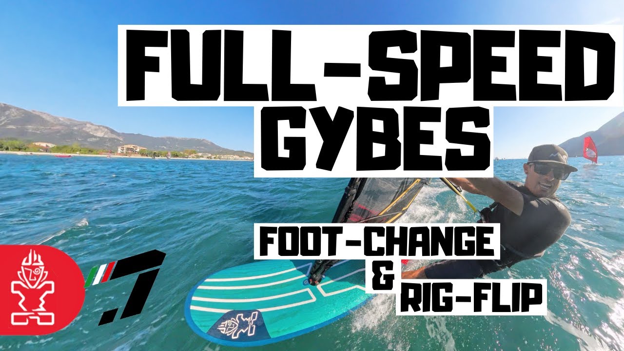 How to Carve Gybe (*jibe)- The mid-point & EXIT! #windsurf #windsurfcoaching