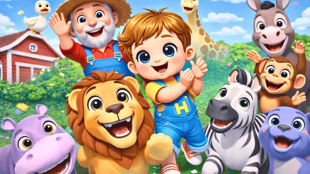 Old MacDonald & Kids Safety Songs Compilation 🐮🚲 | Animal Sounds & Boo Boo Song