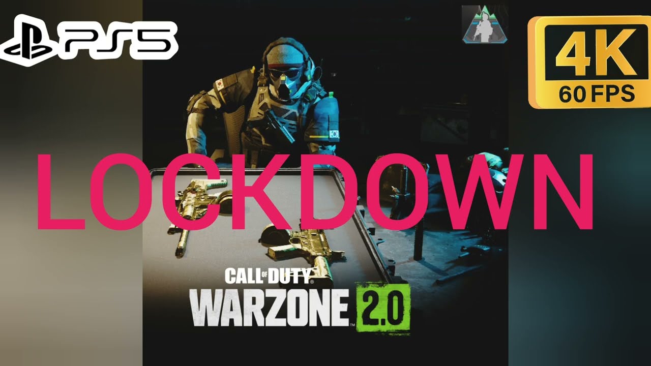 Unleashing Chaos in the Lockdown Mode of Call of Duty Warzone - PS5 4K 60 FPS (no commentary)