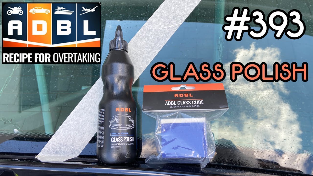 393 Nowość ADBL - GLASS POLISH | usuwanie waterspot&oacute;w i nie tylko | Recenzja #adbl #detailing