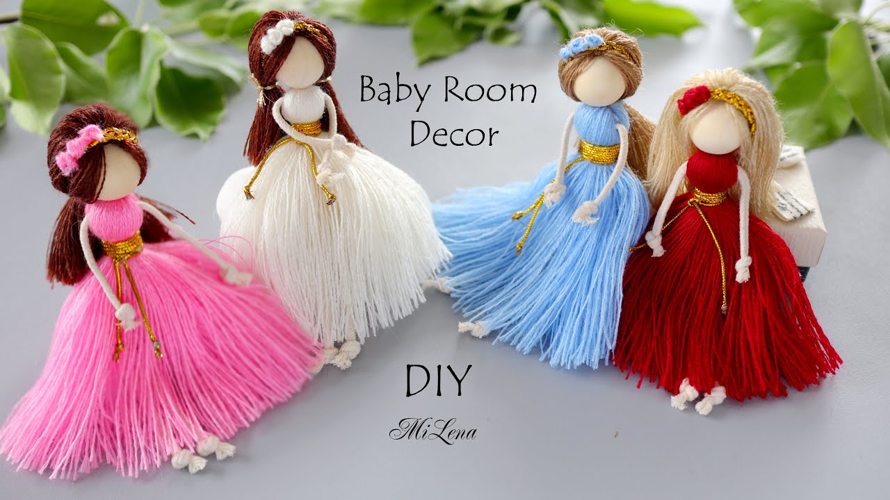 👸 КУКЛА СВОИМИ РУКАМИ 👗 BABY ROOM DECOR 👼
