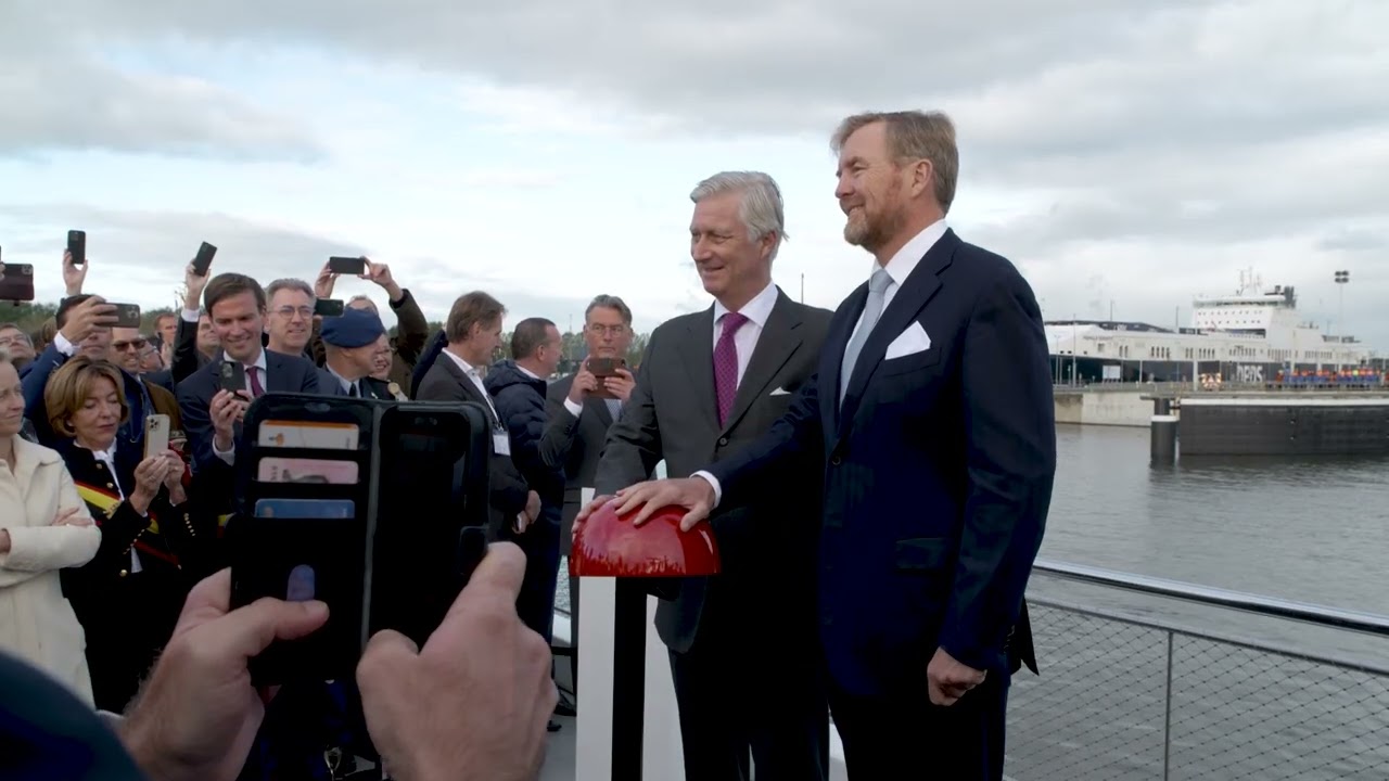 Opening Nieuwe Sluis Terneuzen 11 oktober 2024