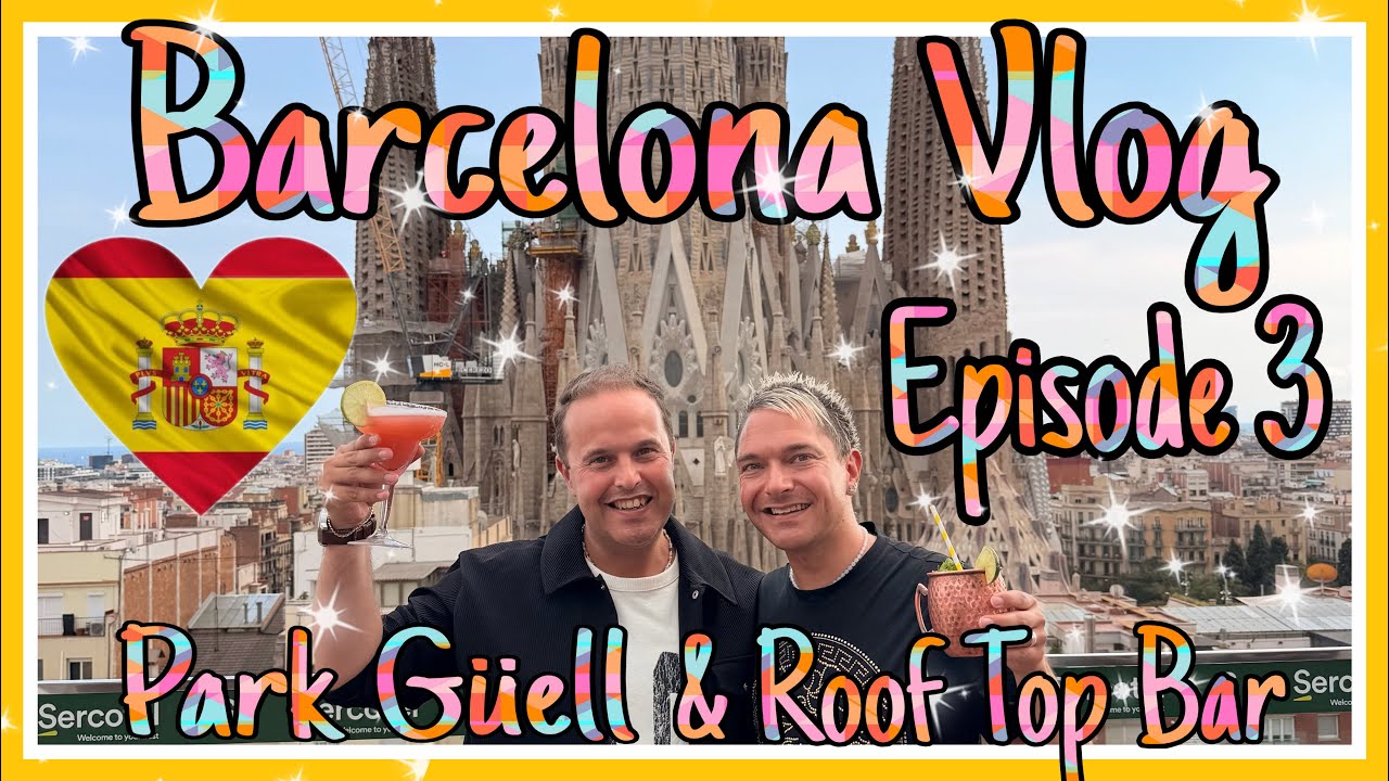 Barcelona Vlog 3 — Парк Гуэль, Sercotel Rosellon (бар на крыше), Hard Rock Cafe, коллекционирован...