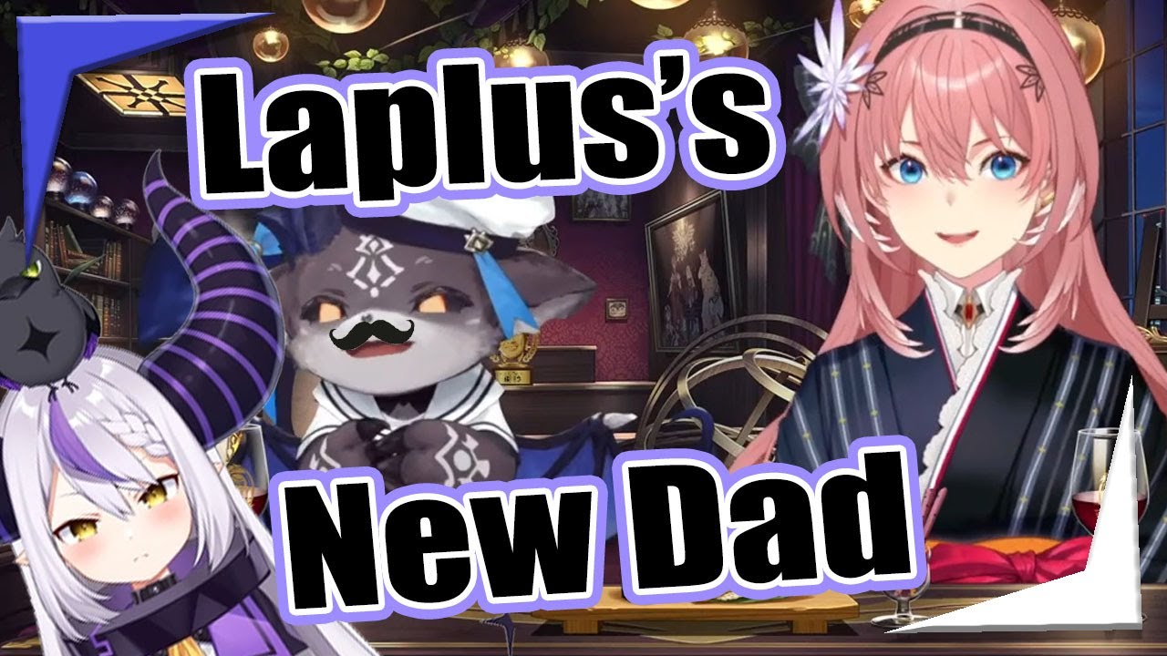 Debi marries Lui and become Laplus's new dad【Hololive Nijisanji EngSub】