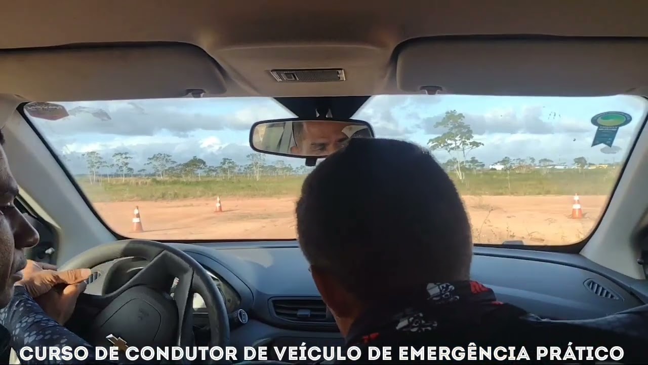 CURSO DE CONDUTOR DE VE&Iacute;CULO DE EMERG&Ecirc;NCIA PR&Aacute;TICO.