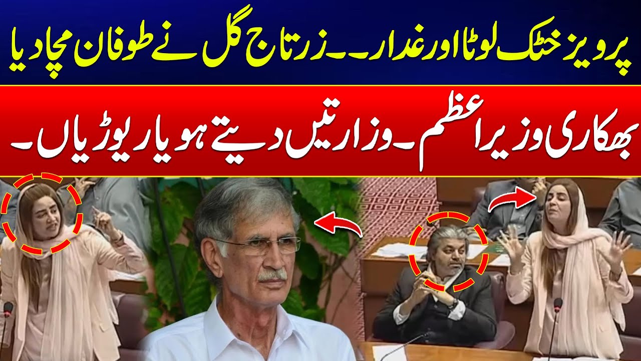 Zartaj Gul Heated Speech In National Assembly, Lashes Out At Govt - 24 News HD