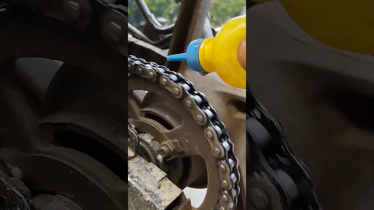 Lubrication Hacks,! Motorbike 🌟Boltte Secret Chain  Hack You&rsquo;ve Never Seen Before 🤯 | Spin & Smooth