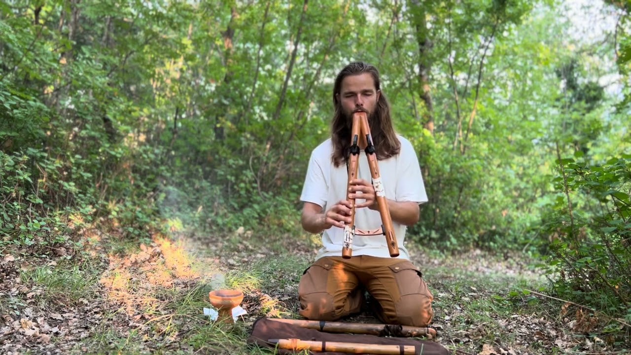 Mystical Music for Relaxation and Meditation | Double Flute & Cherokee Flute | Luka