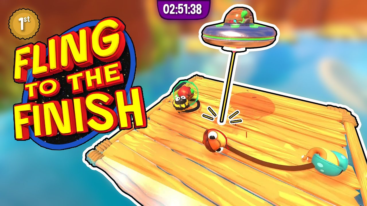 This Game FLINGS Friendships Out The Window - Fling To The Finish Gameplay