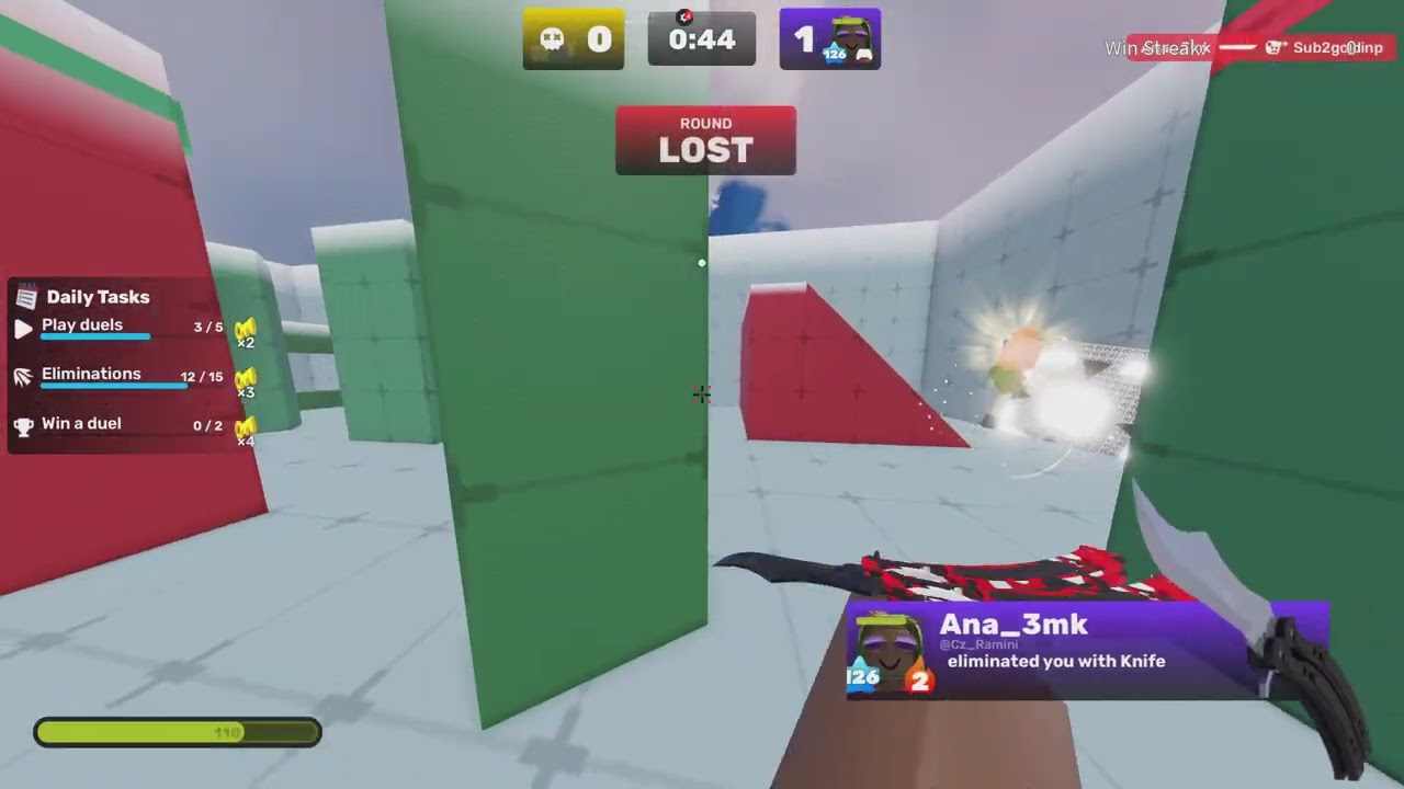 i lost a bet so heres a clip of me getting destroyed :(