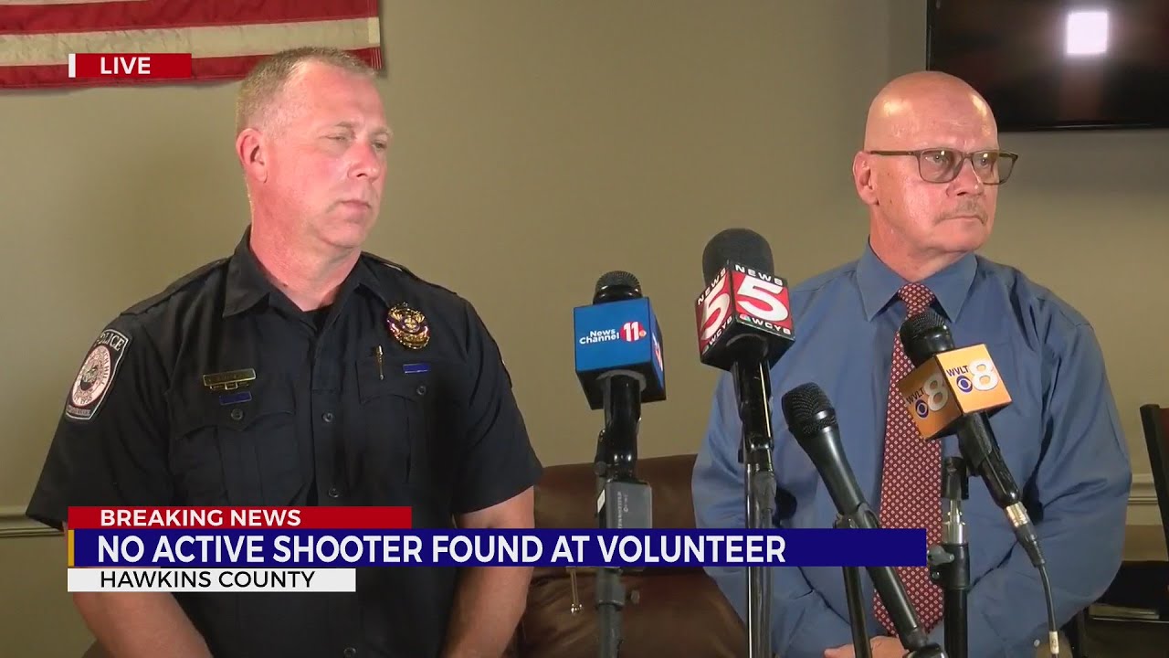 Special Report: Hawkins County Sheriff says active shooter call at Volunteer High appears to be a 'h