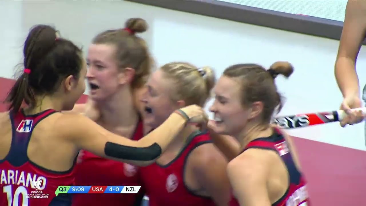 2023 FIH Indoor Hockey World Cup: USA vs. New Zealand (Women)