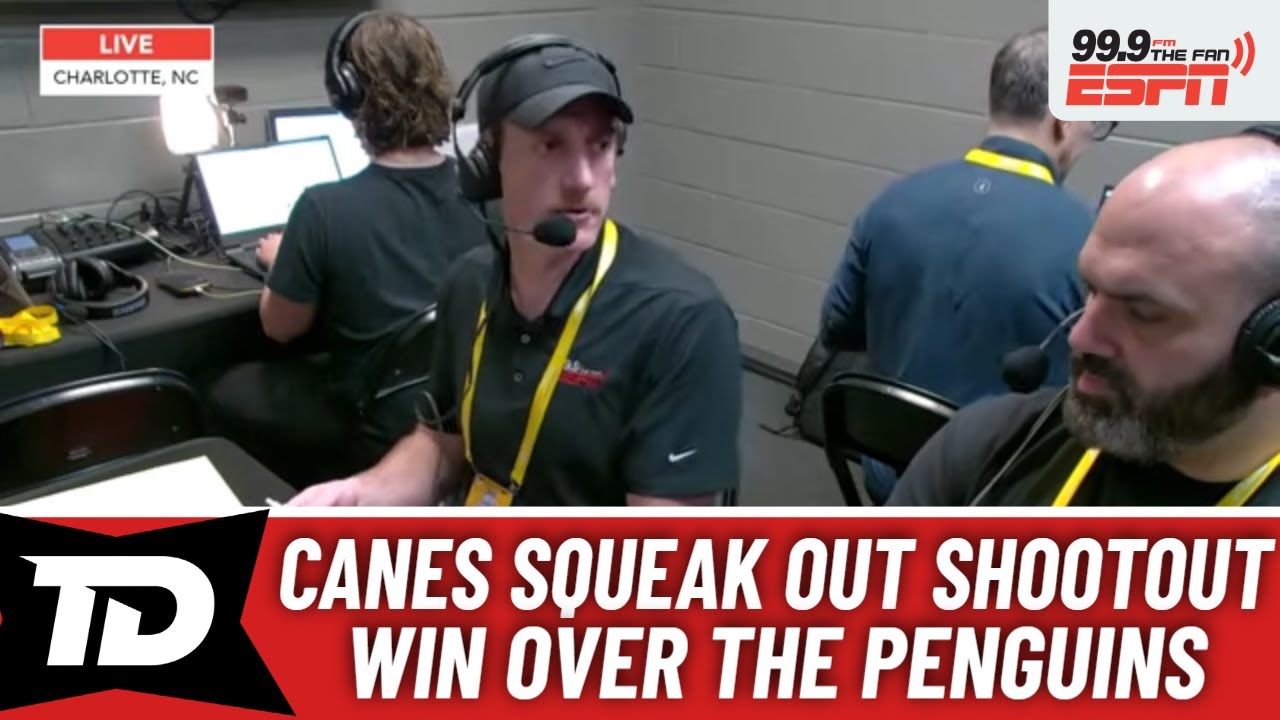 «Каролина Харрикейнс» избежала катастрофы, одержав победу в серии буллитов над «Питтсбург Пингвинз».