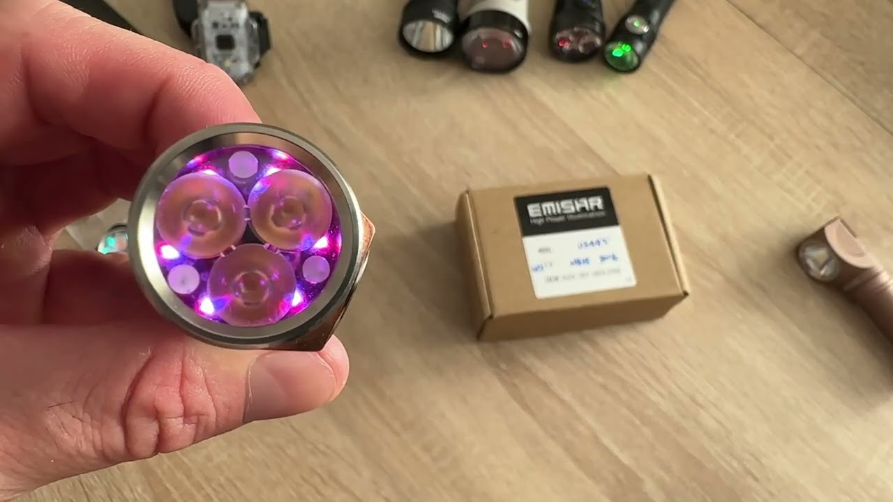 Карманный монстр: Emisar D3AA Ti (NTG35 CRI95 + RGB)