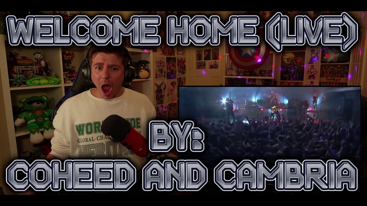 GUITAR GOD!!!!!!! Blind reaction to Coheed and Cambria - Welcome Home (Live)