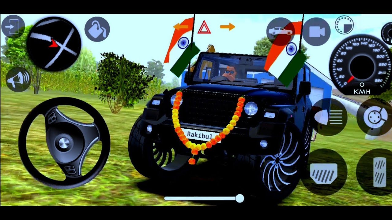 Dollar (Song) Modified Mahindra Black Thar👿 || Indian Cars Simulator 3D | indian Car Simulator 3D 17