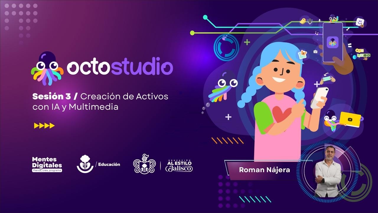 🧠 Mentes Digitales - 🐙OctoStudio - Creación de Activos con IA y Multimedia