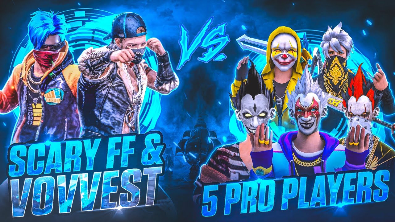 SCARY & VOVVEST🇳🇵 VS 5 Pro Players from NEPAL🌍👿 ft.@bobbeyffxz