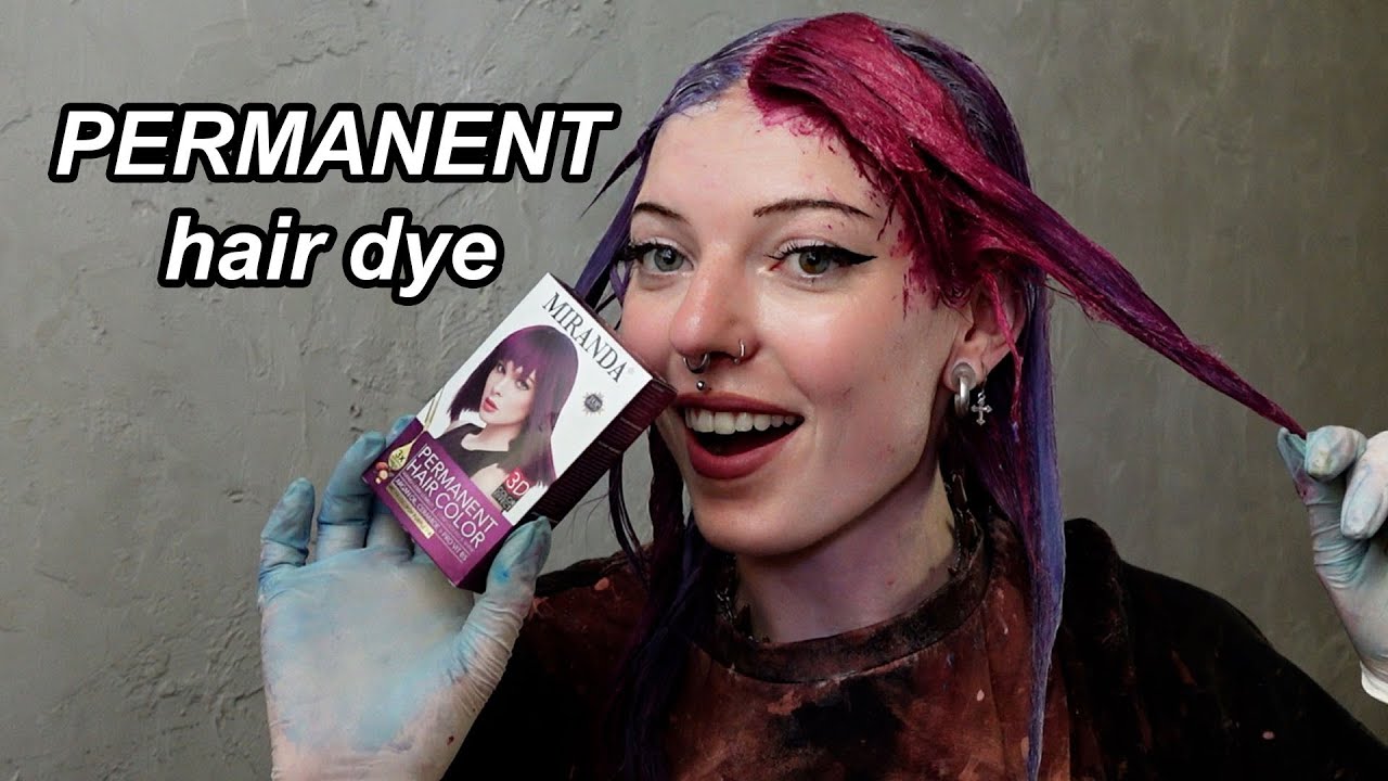 dyeing my hair with BOXED hair dye (so many regrets)