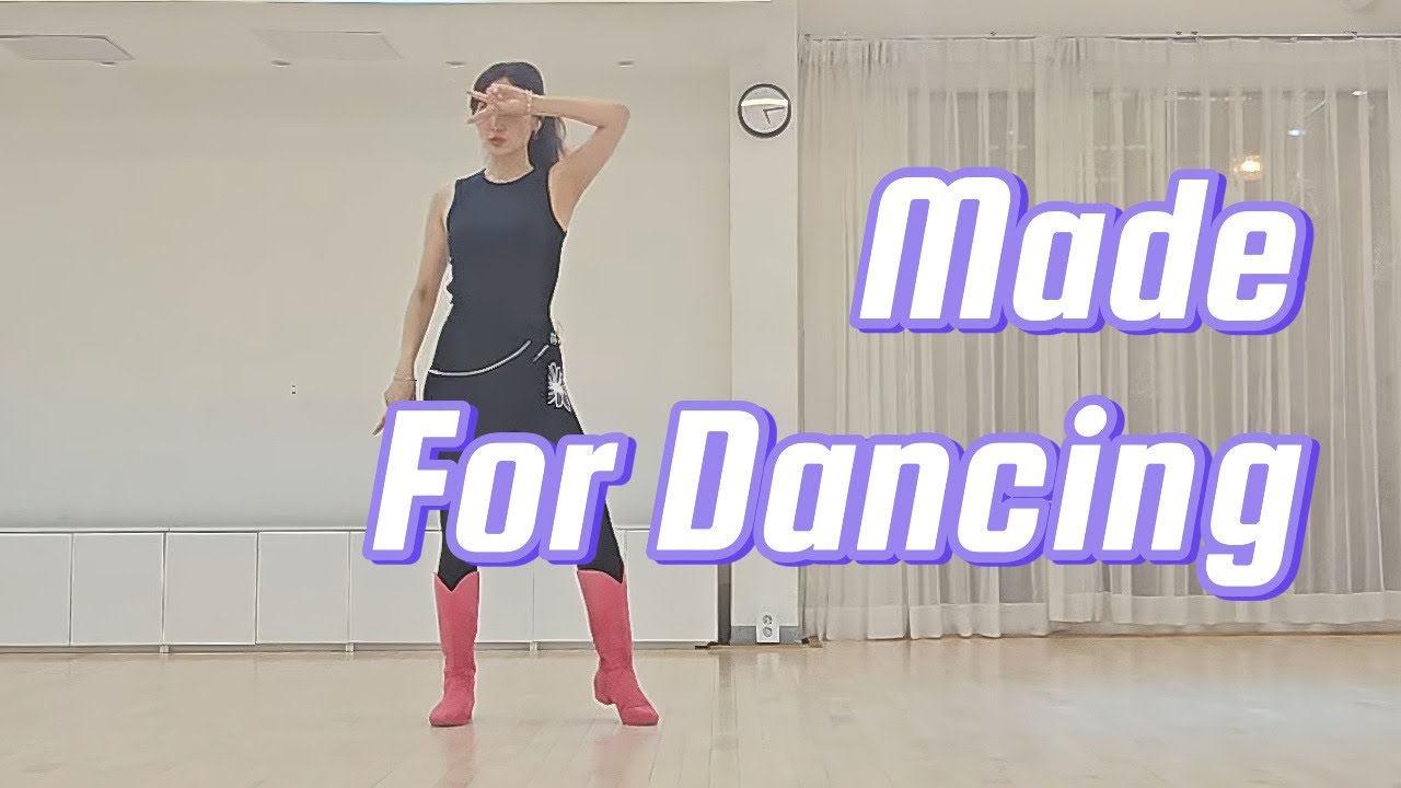 Учебное пособие по линейному танцу 🕺l Phrased Intermediate l Учебное видео по линейному танцу, со...