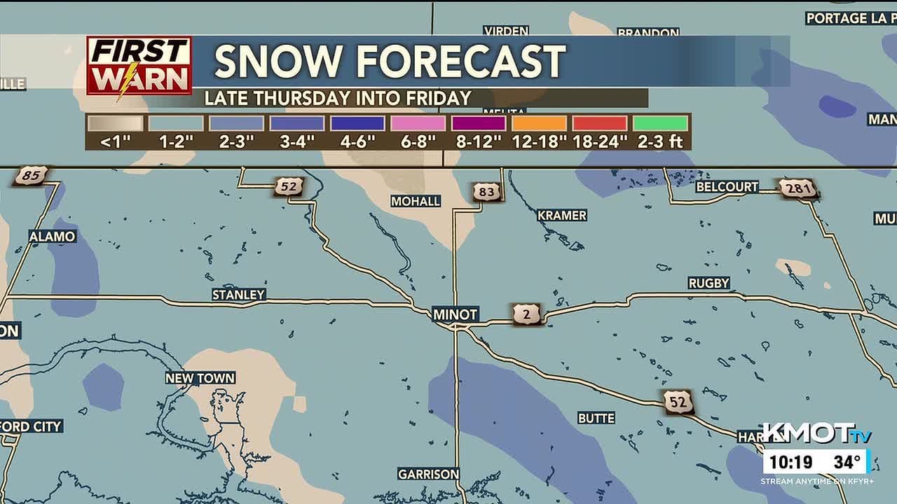 KMOT First News at Ten Weather 01/14/2026