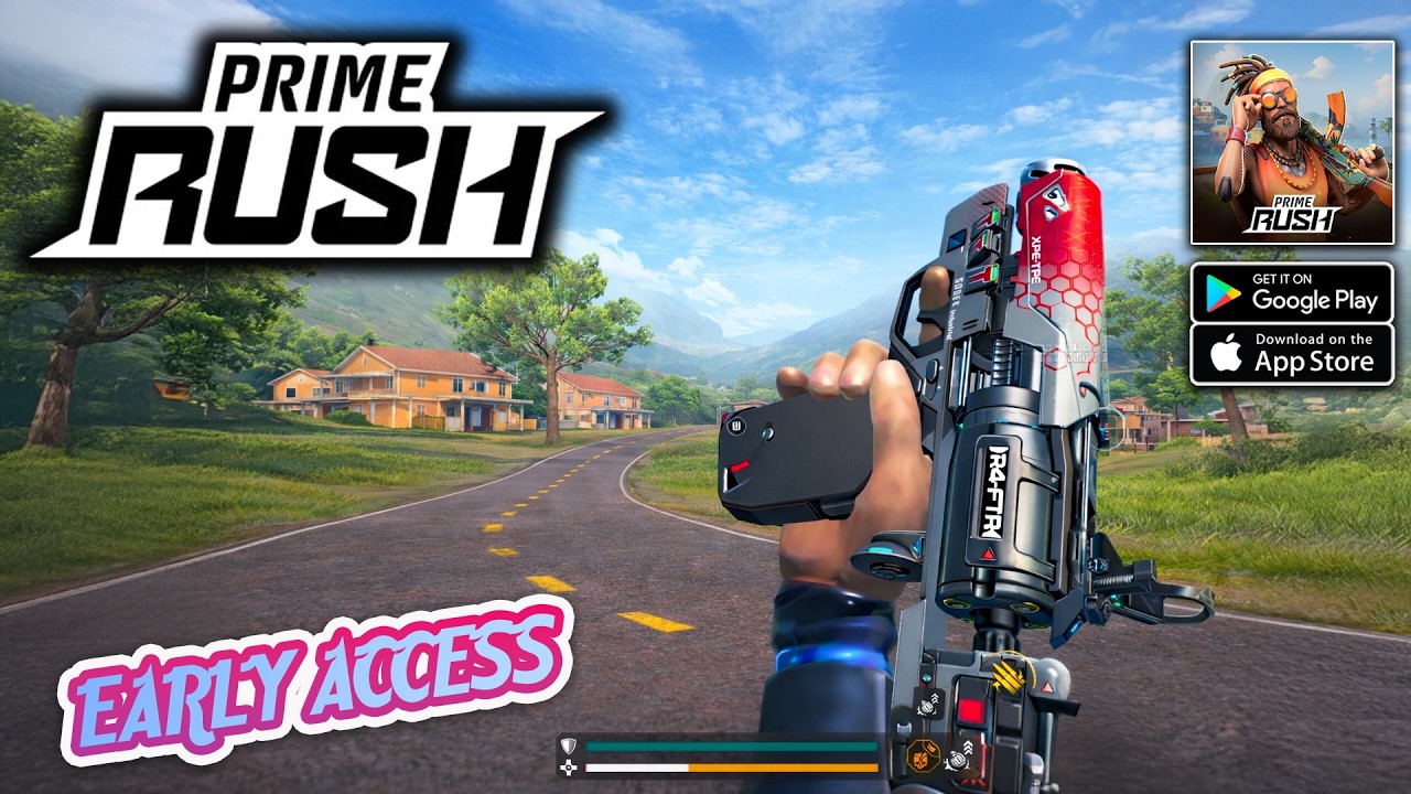 Prime Rush - Battle Royale Gameplay (Android/iOS)