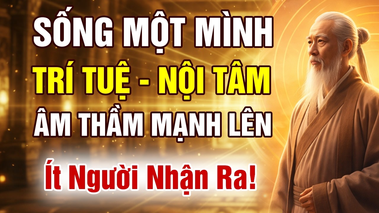 Sống một mình – Trí tuệ và nội tâm âm thầm mạnh lên | VẬN MỆNH NHÂN SINH