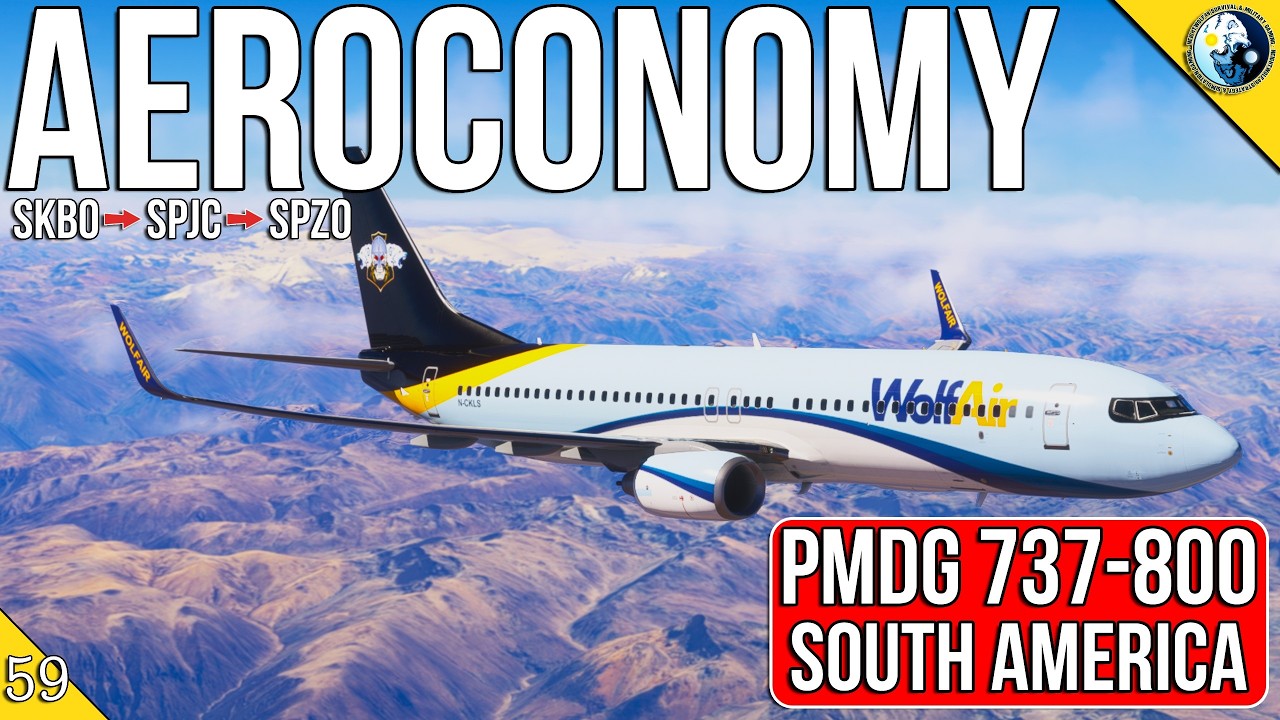 Virtual Airline Flights | Flying the PMDG 737-800 on Aeroconomy