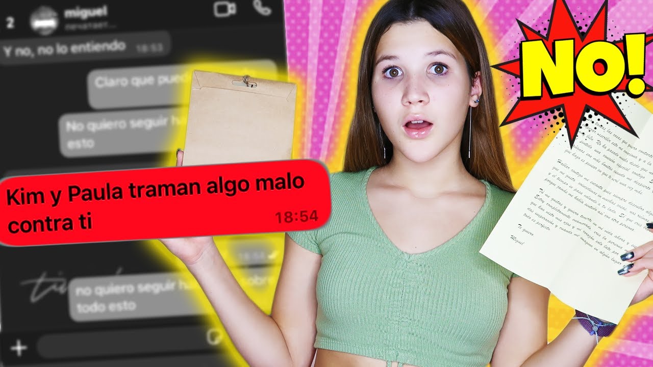 MI CRUSH ME MANDA UN PAQUETE Y LEO SU CARTA! ❤️ SE DECLARA! ❤️ Daniela Golubeva