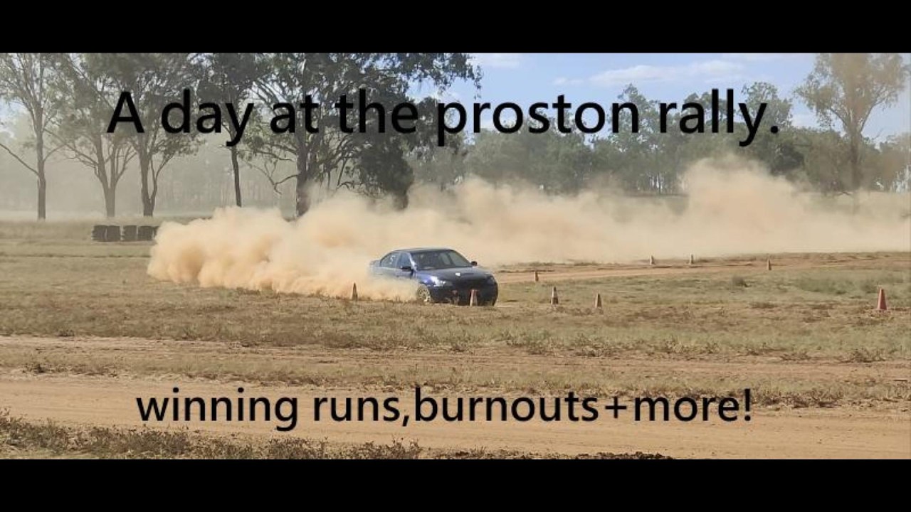 A day at the Proston rally- winning runs, burnouts +more!