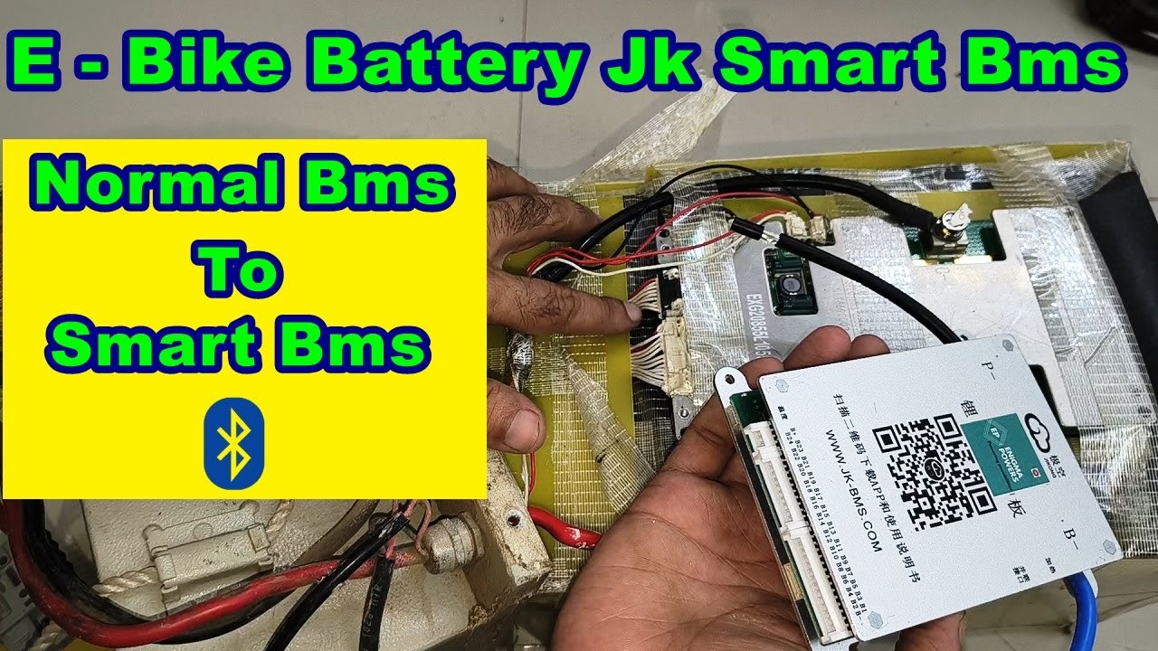how to upgrade Normal Bms To Smart Bms || Smart Bms Installation || Jk Smart Bms